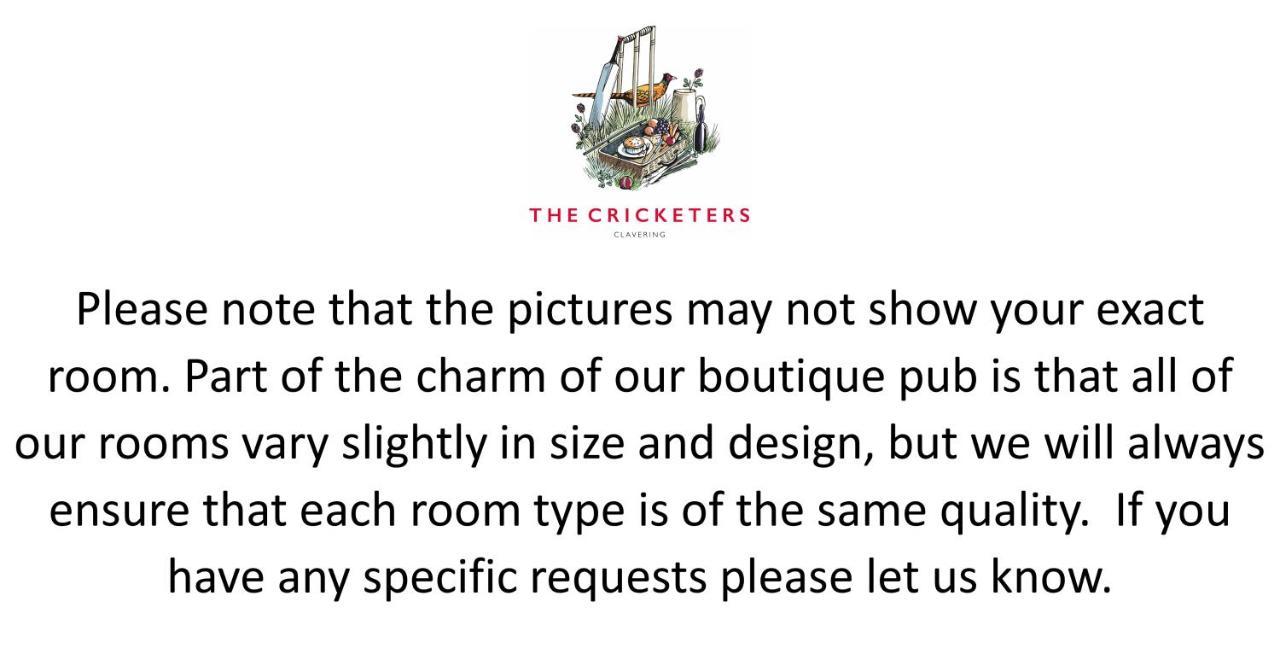 The Cricketers Clavering Extérieur photo